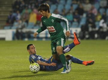 Inui con el Eibar.