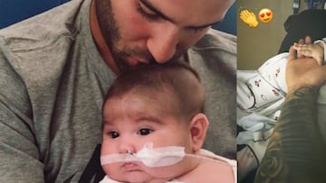 Precioso: el tierno vídeo de Jesé con su hijo en el hospital