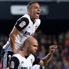 1x1 del Valencia: Rodrigo y Zaza rompen la sequía goleadora