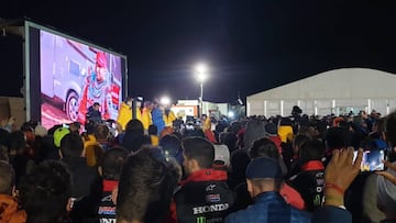 Minuto de silencio en el vivac por Paulo Gonçalves.