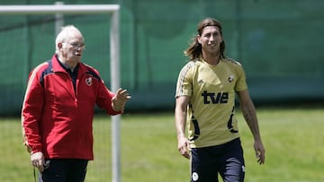 Sergio Ramos: "El que más me marcó fue Luis Aragonés"