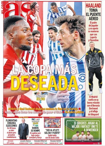 Las portadas de AS de abril