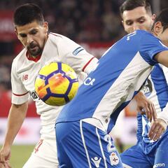 Nolito pone al Sevilla en velocidad de crucero