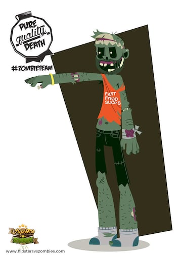 Ilustración - Hipsters vs Zombies (PC)