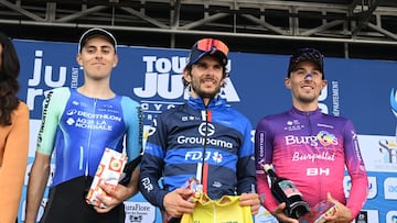 José Manuel Díaz vuelve a subir al podio en el Tour del Jura