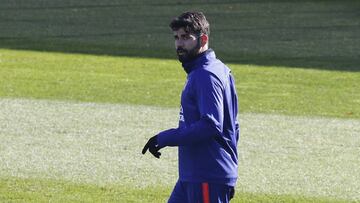 Diego Costa da el susto en el entrenamiento del Atleti