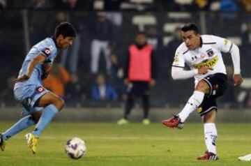 Primer triunfo en el Apertura. 2-0 sobre Iquique con dos de Esteban Paredes.