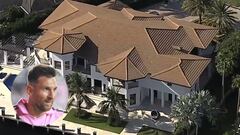 This video shows Inter Miami star Lionel Messi's new 8-bedroom mansion with waterfront views in Miami, just near the stadium, valued at nearly $11 million.