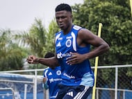 Néiser Villarreal, delantero colombiano de Cruzeiro