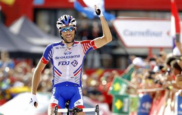 El francés Thibaut Pinot se impuso en La Rabassa, su segunda victoria en esta Vuelta después de coronarse en los Lagos de Covadonga.