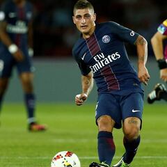 Rakitic: 45 goles y 19 asistencias más que Verratti desde la 12-13