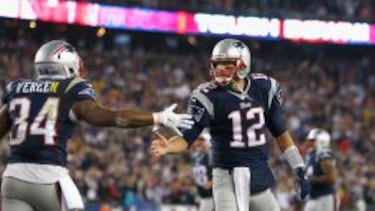 Vereen estuvo en el centro de la polémica por formar como receptor abierto no elegible en varias jugadas.