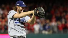 Clayton Kershaw consigui&oacute; salvar la ventaja m&iacute;nima de su equipo y acabar por el momento con sus demonios en octubre.