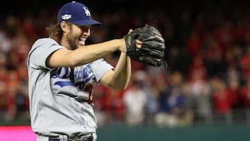 Clayton Kershaw consigui&oacute; salvar la ventaja m&iacute;nima de su equipo y acabar por el momento con sus demonios en octubre.