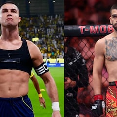 Cristiano Ronaldo teams up with Topuria