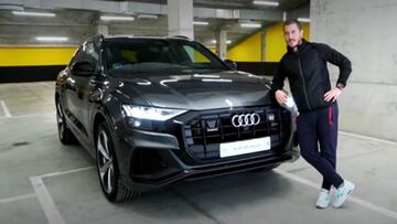 Audi entrega sus coches a la plantilla del Real Madrid