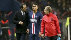 Thiago Silva llega finalmente al PSG-Dortmund