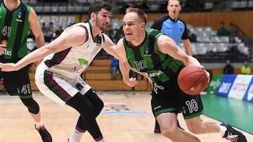 Prepelic jug&oacute; su &uacute;ltimo encientro ante Unicaja el pasado 7 de marzo