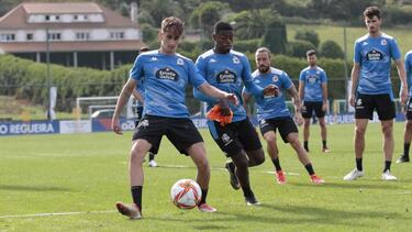 09/09/21 ENTRENAMIENTO DEL DEPORTIVO DE LA CORUÑA Noel willi camargo