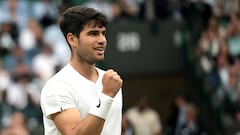 What record did Alcaraz match by defeating Paul at Wimbledon?