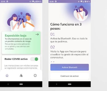 Radar Covid app: como descargar la aplicación en móviles Android e iOS