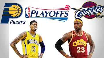 Horario, canal de TV y c&oacute;mo ver online Indiana Pacer - Cleveland Cavaliers. Todas las acciones del partido 5 de la serie de Playoffs minuto a minuto