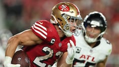 Christian McCaffrey comanda victoria de 49ers sobre Falcons con juego descomunal