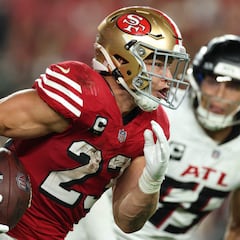 Christian McCaffrey ends six-year wait in standout performance vs. Falcons