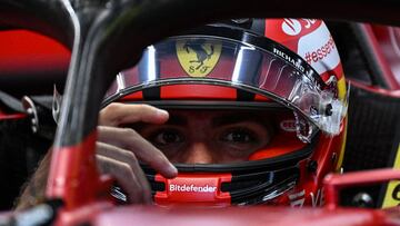 Carlos Sainz (Ferrari F1-75). Marina Bay, Singapur. F1 2022.