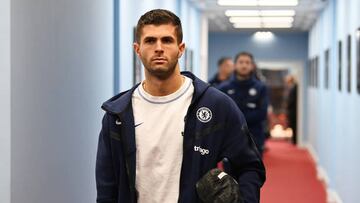 El estadounidense Christian Pulisic no ha jugado ningún minuto desde que marcó ante Wolverhampton en la Premier League. Graham Potter se olvida de él.