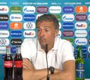 La charla de Luis Enrique tras el pase a cuartos