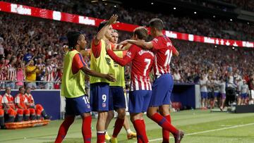 El gol del Atlético en ajustado triunfo ante Rayo Vallecano