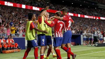 25/08/18 PARTIDO PRIMERA DIVISION
ATLETICO DE MADRID - RAYO VALLECANO
ALEGRIA GOL 1-0 GRIEZMANN