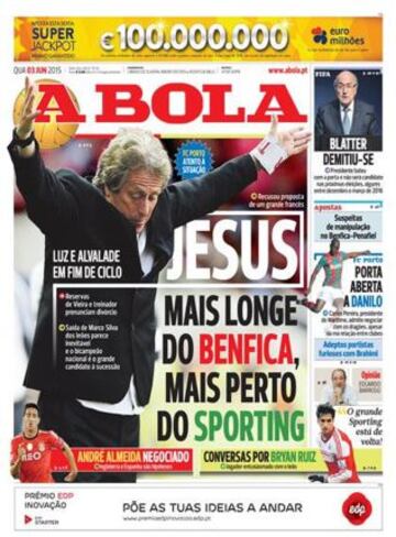 Portadas de la prensa deportiva