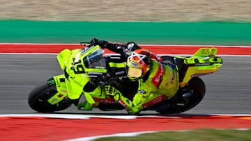 Fabio Di Giannantonio con la Ducati del VR46 en Austin.