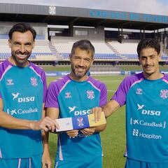 Aitor Sanz, Enric y David, los capitanes de la brega