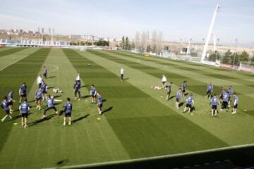 El Real Madrid prepara el partido ante el Athletic