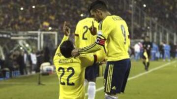 Jeison Murillo, autor del gol del triunfo ante Brasil