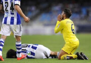 Xabi Prieto y Jonathan Dos Santos.