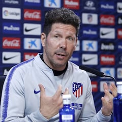 Simeone y el futuro de Lemar: "Los agentes trabajan muy bien"