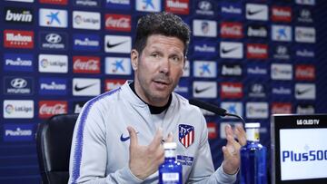 Simeone y el futuro de Lemar: "Los agentes trabajan muy bien"