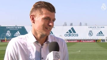 Kroos hablando de España en español: ¡pero qué grande eres Toni!