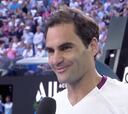 Por cosas así es muy grande: Federer reconoció su 'suerte'