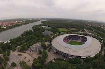 Los estadios de la Bundesliga donde jugará James