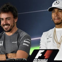 Hamilton no olvida a Alonso: "Solo nos falta el español"