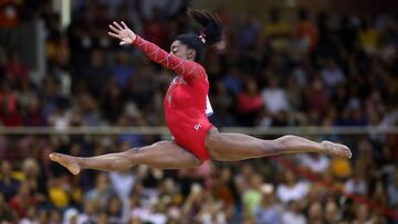 Simone Biles se despide del Mundial con dos medallas m¨¢s