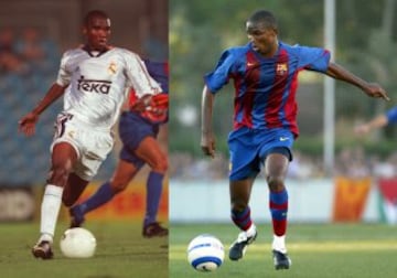 Samuel Etoo llegó en 1998 a Real Madrid, procedente del Inter de Milan, pero sus malas relaciones en el equipo y las pocas oportunidades en el club blanco hicieron que jugara muy poco en los 6 años que estuvo en el club. En 2004 paso al Barcelona por una cantidad casi ridícula tomando en cuenta las cantidades que se mueven por esos transpasos y ahí fue donde realmente el camerunés brillo con luz propia.