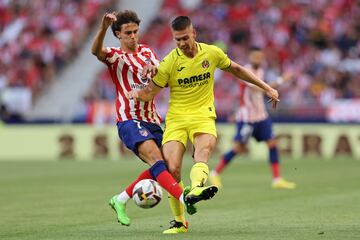 Lo Celso y Joao Félix.