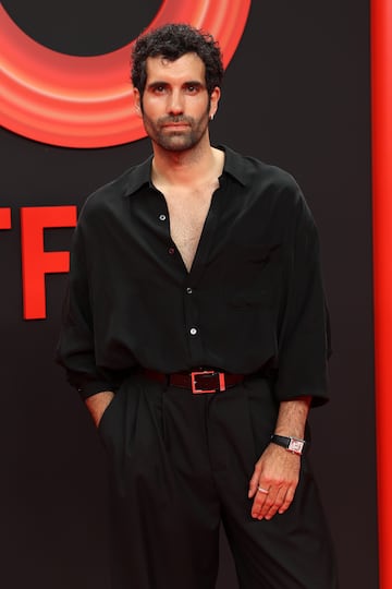Tamar Novas durante la fiesta que organiza Netflix para celebrar el 10º aniversario de su llegada a España.