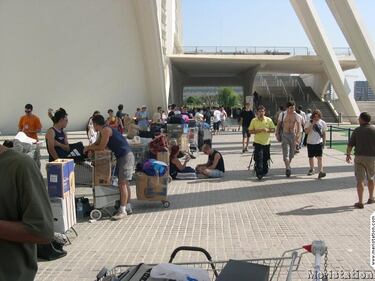 El calor, protagonista del primer día de Campus